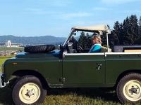 Usata Land Rover 88 1970 Verde Cabrio