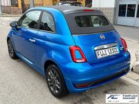 Usata Fiat 500 Red 69 CV (50 kW) 2021 Blu Cabrio