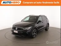 Usata VW Tiguan R-line 190 CV (139 kW) 2021 Nero SUV