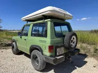 Usata Mitsubishi Pajero Top 84 CV (61 kW) 1988 Verde SUV