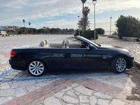 Usata BMW 320 Cabriolet 2010 Nero Cabrio