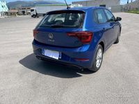 Usata VW Polo Style 95 CV (69 kW) 2022 Blu Utilitaria