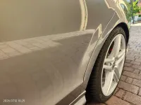 Usata Mercedes C200 Avantgarde 136 CV (100 kW) 2013 Argento Berlina