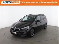 Usata BMW 218 Gran Tourer Sport Line 150 CV (110 kW) 2021 Nero Monovolume