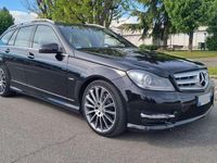 Usata Mercedes C350 Avantgarde 231 CV (169 kW) 2012 Nero Station wagon