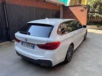 Usata BMW 520 M Sport 190 CV (139 kW) 2019 Bianco pastello Station wagon