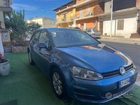 Usata VW Golf VII Comfortline 122 CV (89 kW) 2013 Blu Berlina