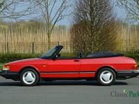 Usata Saab 900 Cabriolet 126 CV (92 kW) 1993 Rosso Cabrio