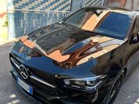 Usata Mercedes CLA200 150 CV (110 kW) 2019 Nero Coupé