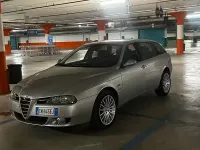 Usata Alfa Romeo 156 140 CV (102 kW) 2004 Grigio Station wagon