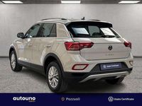 Usata VW T-Roc Life 110 CV (80 kW) 2023 Beige SUV