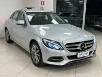 Begagnad Mercedes C220 170 HK (125 kW) 2014 Silver Sedan