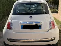 Usata Fiat 500 Lounge 69 CV (50 kW) 2014 Bianco Utilitaria