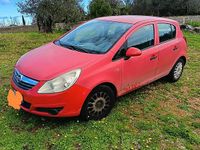Usata Opel Corsa 2008 Rosso Utilitaria