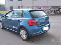 Usata VW Polo 75 CV (55 kW) 2017 Blu Berlina