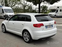 Usata Audi A3 S-Line 105 CV (77 kW) 2010 Bianco Utilitaria