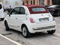Usata Fiat 500 75 CV (55 kW) 2010 Bianco Cabrio
