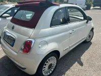 Usata Fiat 500C Lounge 75 CV (55 kW) 2009 Bianco Cabrio