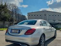 Usata Mercedes C220 Premium 170 CV (125 kW) 2015 Grigio Berlina
