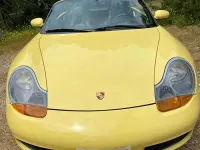 Second-hand Porsche Boxster 204 CP (150 kW) 1997 Galben Cabrio