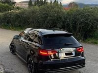 Usata Audi A3 S-Line 150 CV (110 kW) 2018 Nero Berlina