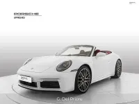 Usata Porsche 911 Carrera 4S Cabriolet 450 CV (330 kW) 2023 Bianco Cabrio