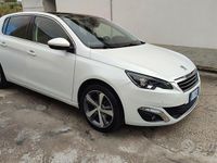 Usata Peugeot 308 120 CV (88 kW) 2015 Bianco Berlina