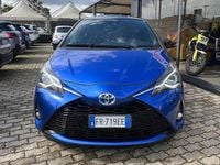 Usata Toyota Yaris Hybrid Edition 73 CV (53 kW) 2018 Blu/azzurro Berlina