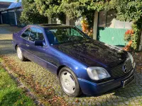 Usata Mercedes S420 279 CV (205 kW) 1996 Blu Coupé