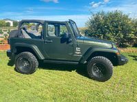 Usata Jeep Wrangler Sahara 177 CV (130 kW) 2008 Verde SUV