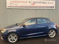 Usata Audi A1 S-Line 116 CV (85 kW) 2018 Blu Berlina