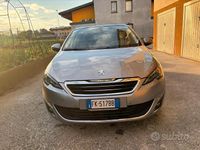 Usata Peugeot 308 131 CV (96 kW) 2017 Grigio Berlina