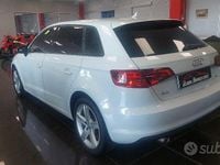 Usata Audi A3 Ambition 110 CV (80 kW) 2016 Bianco Berlina