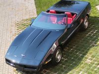Usata Corvette C4 243 CV (178 kW) 1987 Nero Cabrio