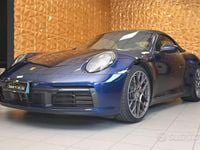 Usata Porsche 911 Carrera 4S Cabriolet Chrono 450 CV (330 kW) 2021 Blue genziana met/full pelle Cabrio