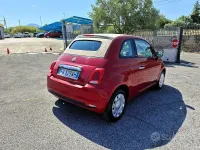 Usata Fiat 500C Pop 69 CV (50 kW) 2019 Rosso Cabrio
