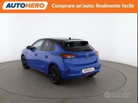 Usata Opel Corsa Design & Tech 75 CV (55 kW) 2022 Blu Utilitaria