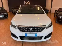 Usata Peugeot 308 GT-line 131 CV (96 kW) 2018 Bianco Berlina