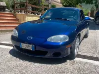 Usata Mazda MX5 110 CV (80 kW) 2003 Bluazzurro Cabrio