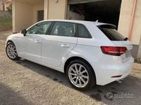 Usata Audi A3 Design 116 CV (85 kW) 2017 Bianco Berlina
