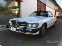 Usata Mercedes SL500 231 CV (169 kW) 1988 Bianco pastello Cabrio