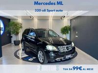 Usata Mercedes ML320 224 CV (164 kW) 2009 Nero SUV