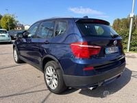 Usata BMW X3 184 CV (135 kW) 2013 Blu SUV