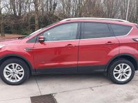 Usata Ford Kuga 150 CV (110 kW) 2017 Rosso SUV