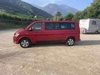 Usata VW Caravelle 150 CV (110 kW) 2019 Rosso Furgone