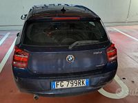 Usata BMW 116 2012 Blu Utilitaria