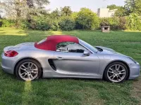 Usata Porsche Boxster 265 CV (194 kW) 2015 Argento Cabrio