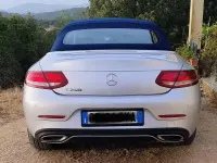 Usata Mercedes C200 184 CV (135 kW) 2017 Argento Cabrio