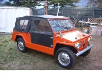Usata Fiat 600 35 CV (25 kW) 1970 Arancione Cabrio
