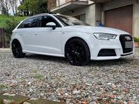 Usata Audi A3 S-Line 110 CV (80 kW) 2017 Bianco Berlina